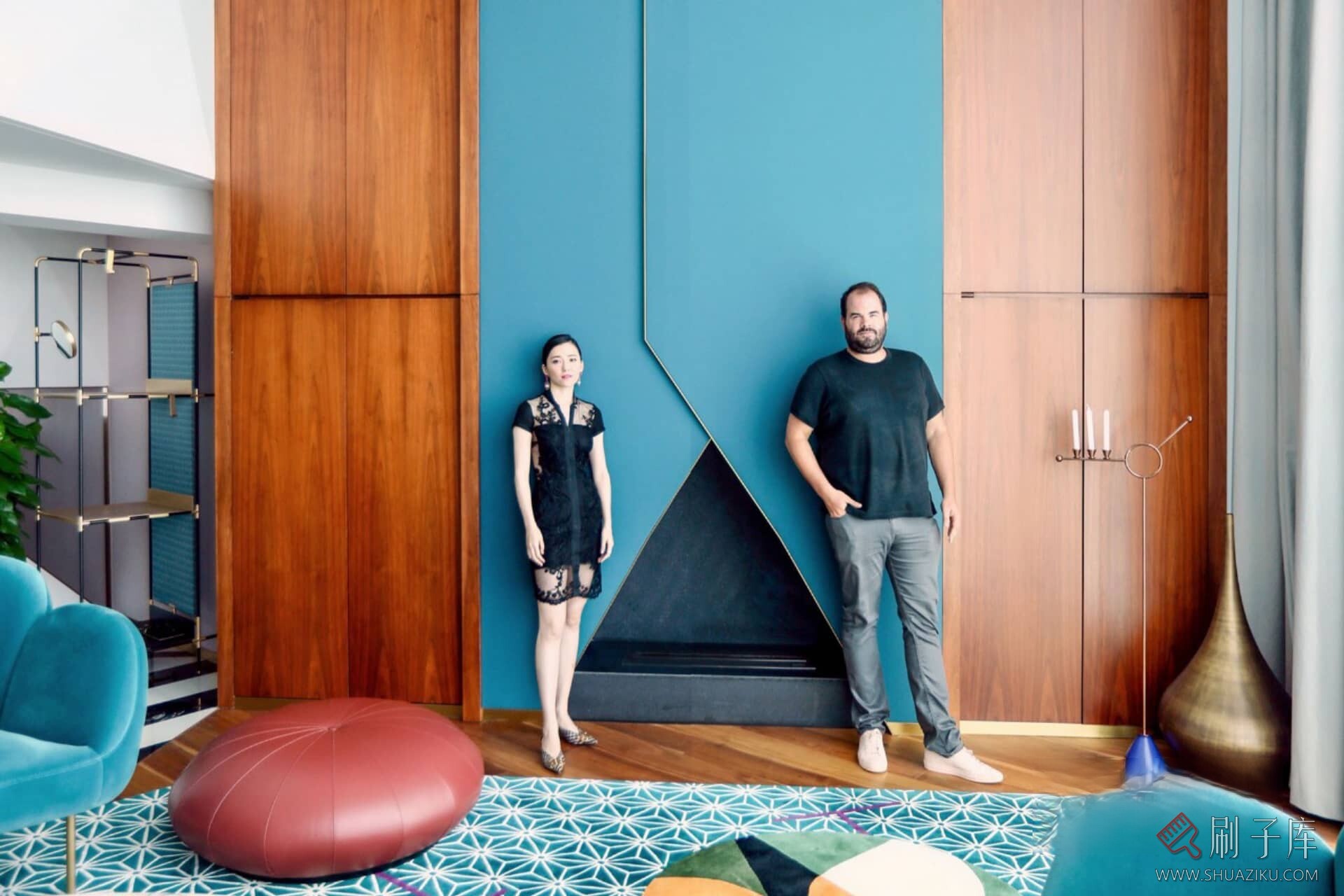 图片[4]-70套家装空间混搭风格案例参考图-刷子库