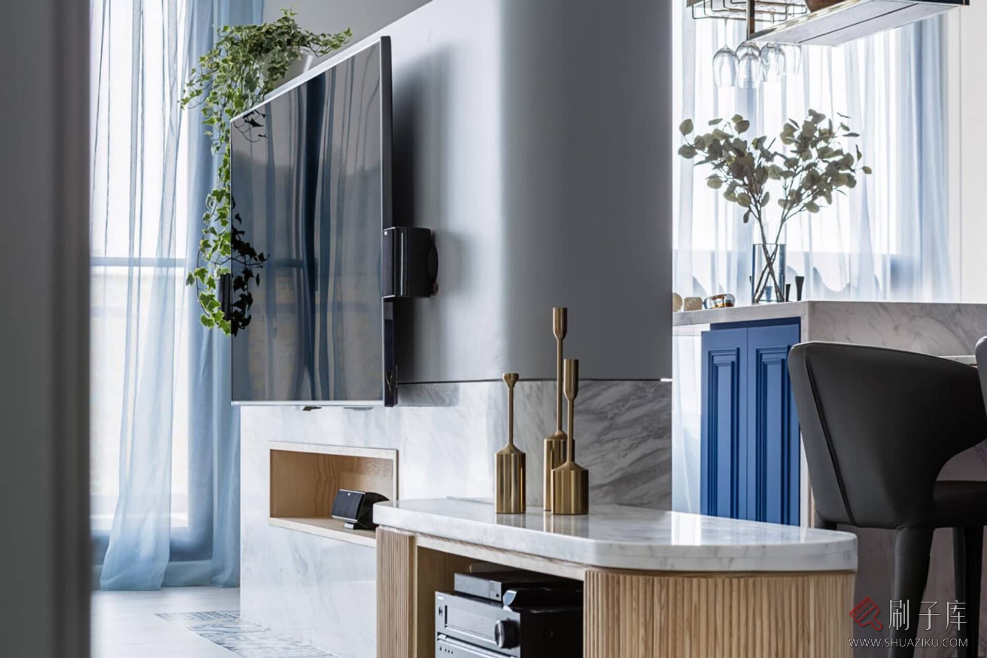 图片[18]-70套家装空间混搭风格案例参考图-刷子库