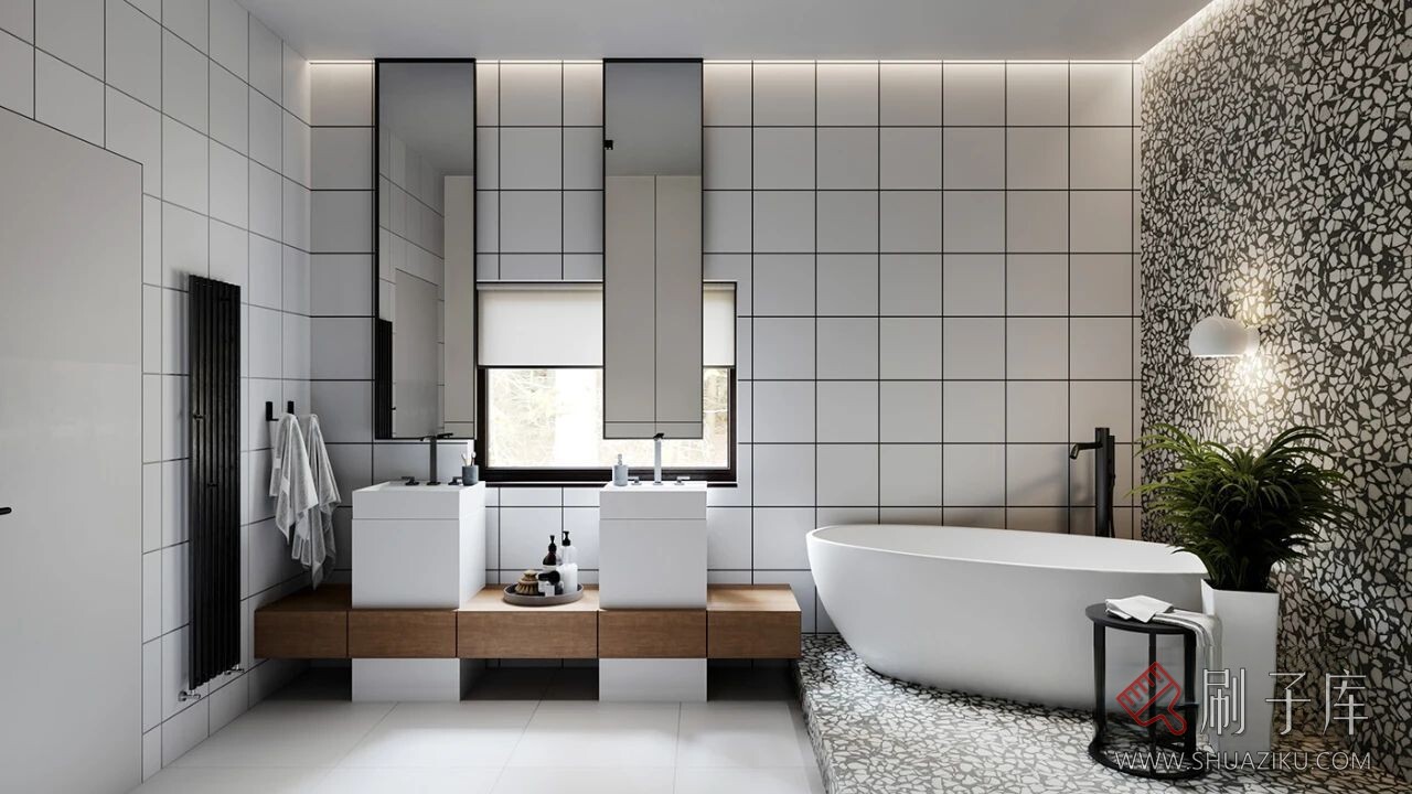 图片[33]-卫生间设计｜100款案例参考-刷子库