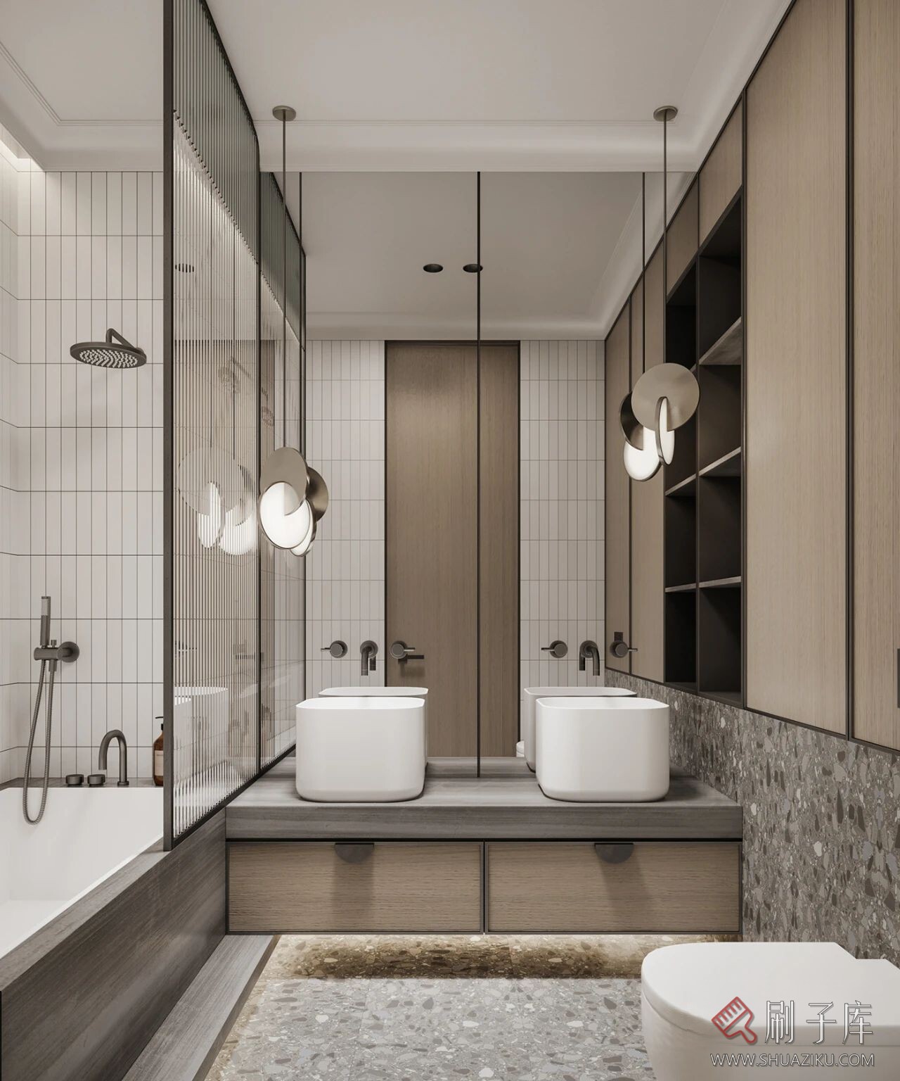 图片[41]-卫生间设计｜100款案例参考-刷子库