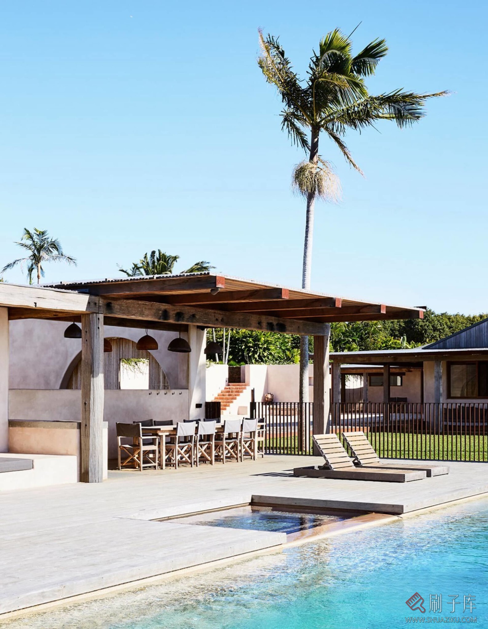 图片[5]-【案例图集】侘寂风（Wabi-Sabi style）丨概念图+住宅别墅设计案例-刷子库