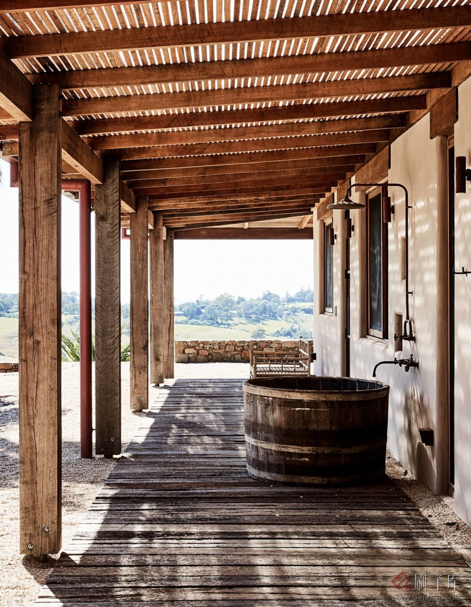 图片[12]-【案例图集】侘寂风（Wabi-Sabi style）丨概念图+住宅别墅设计案例-刷子库