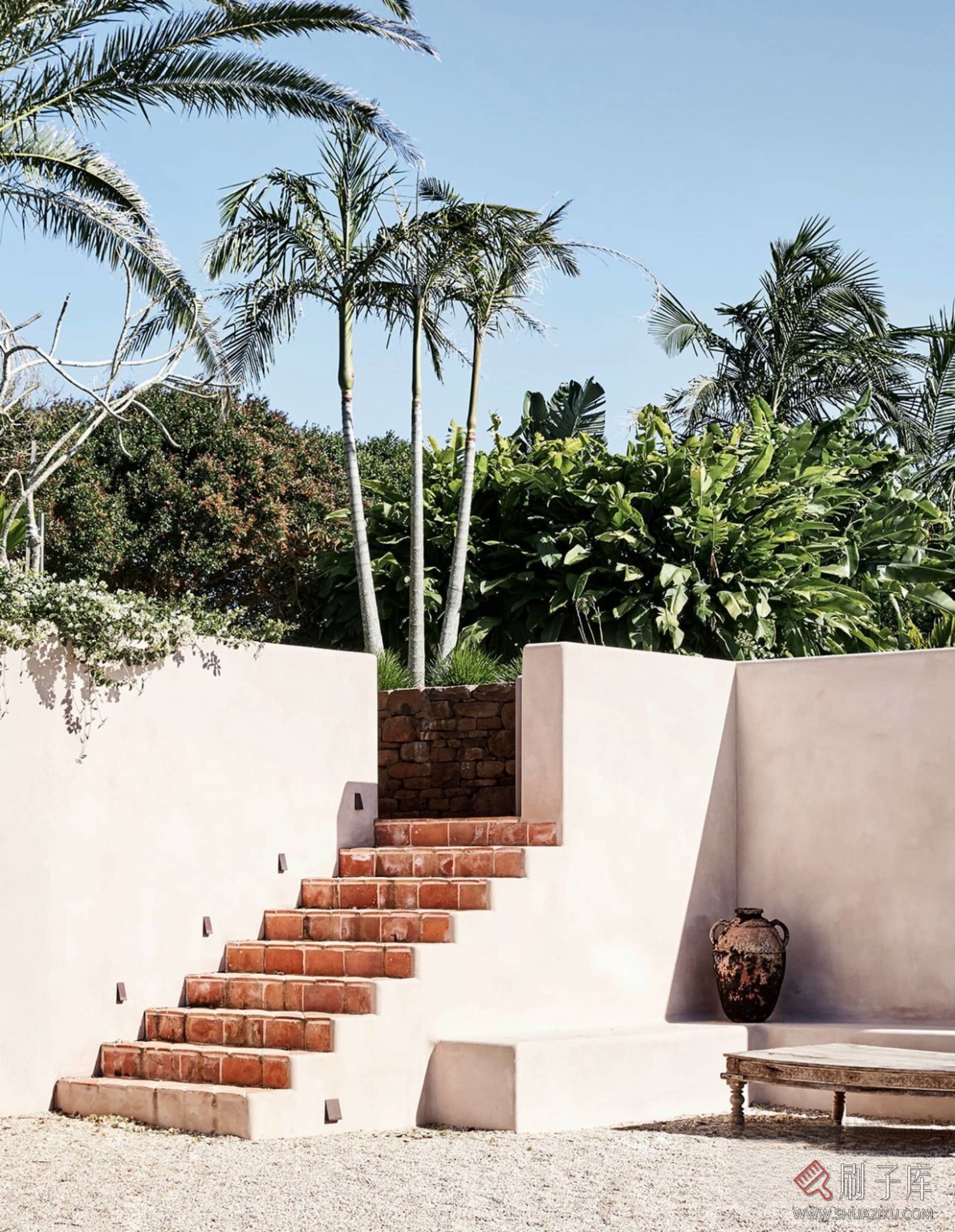 图片[22]-【案例图集】侘寂风（Wabi-Sabi style）丨概念图+住宅别墅设计案例-刷子库