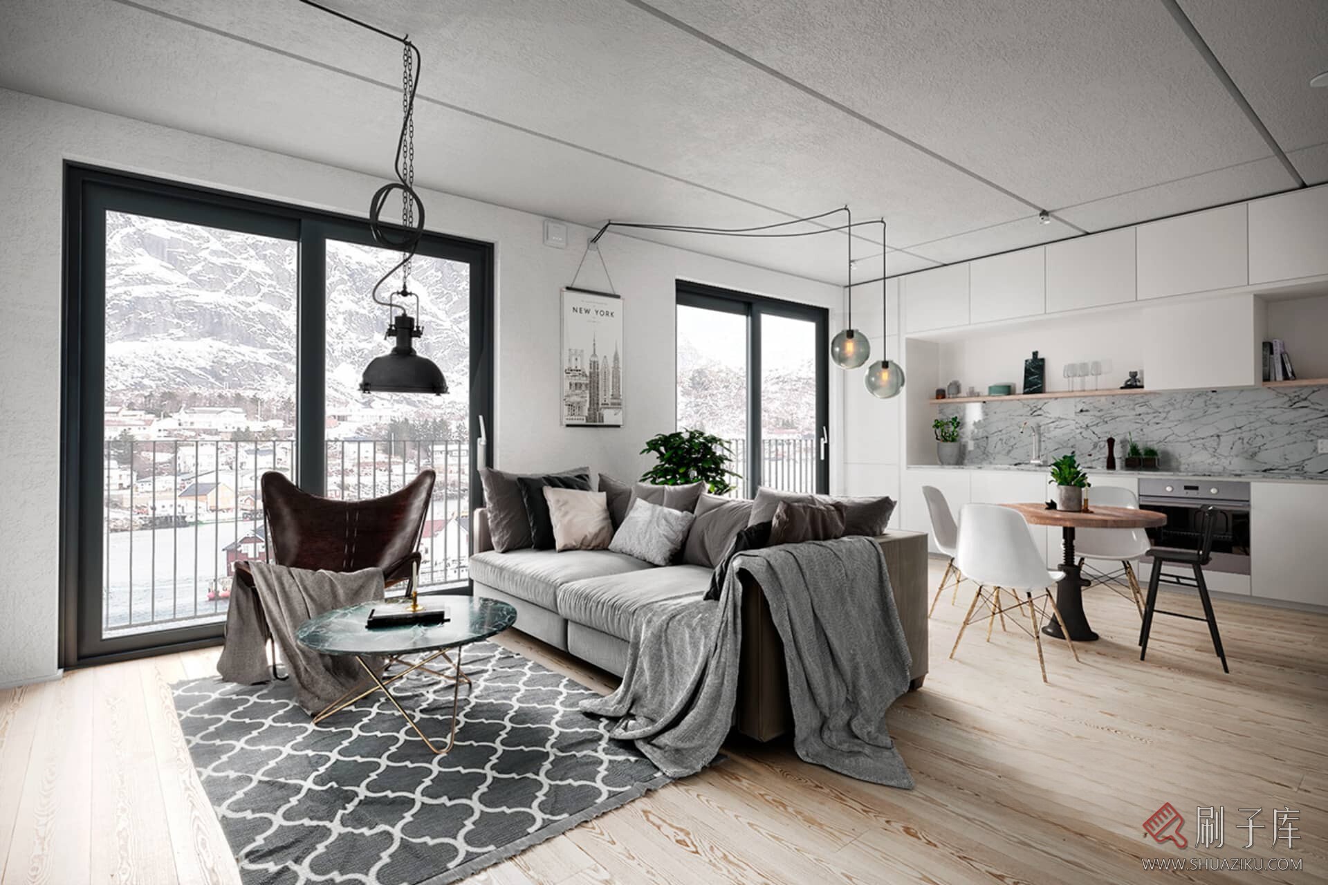 图片[11]-【高逼格客厅案例合集】客厅设计参考图 2200+张-刷子库