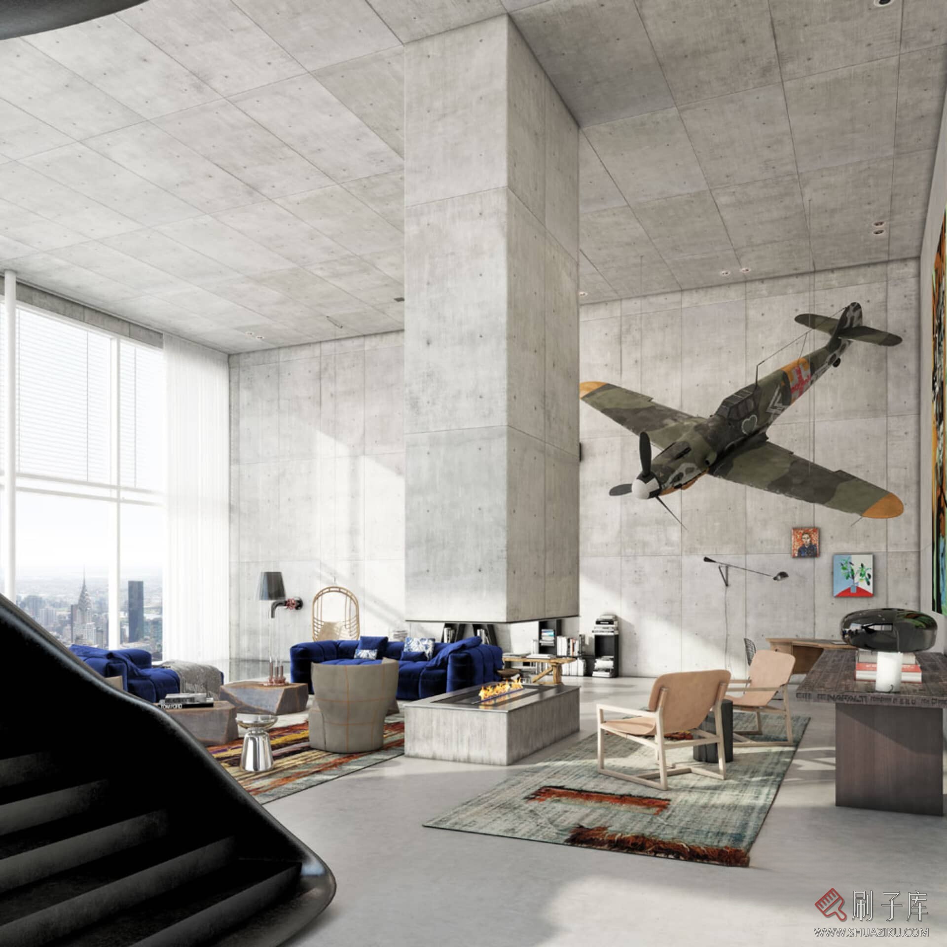 图片[13]-【高逼格客厅案例合集】客厅设计参考图 2200+张-刷子库