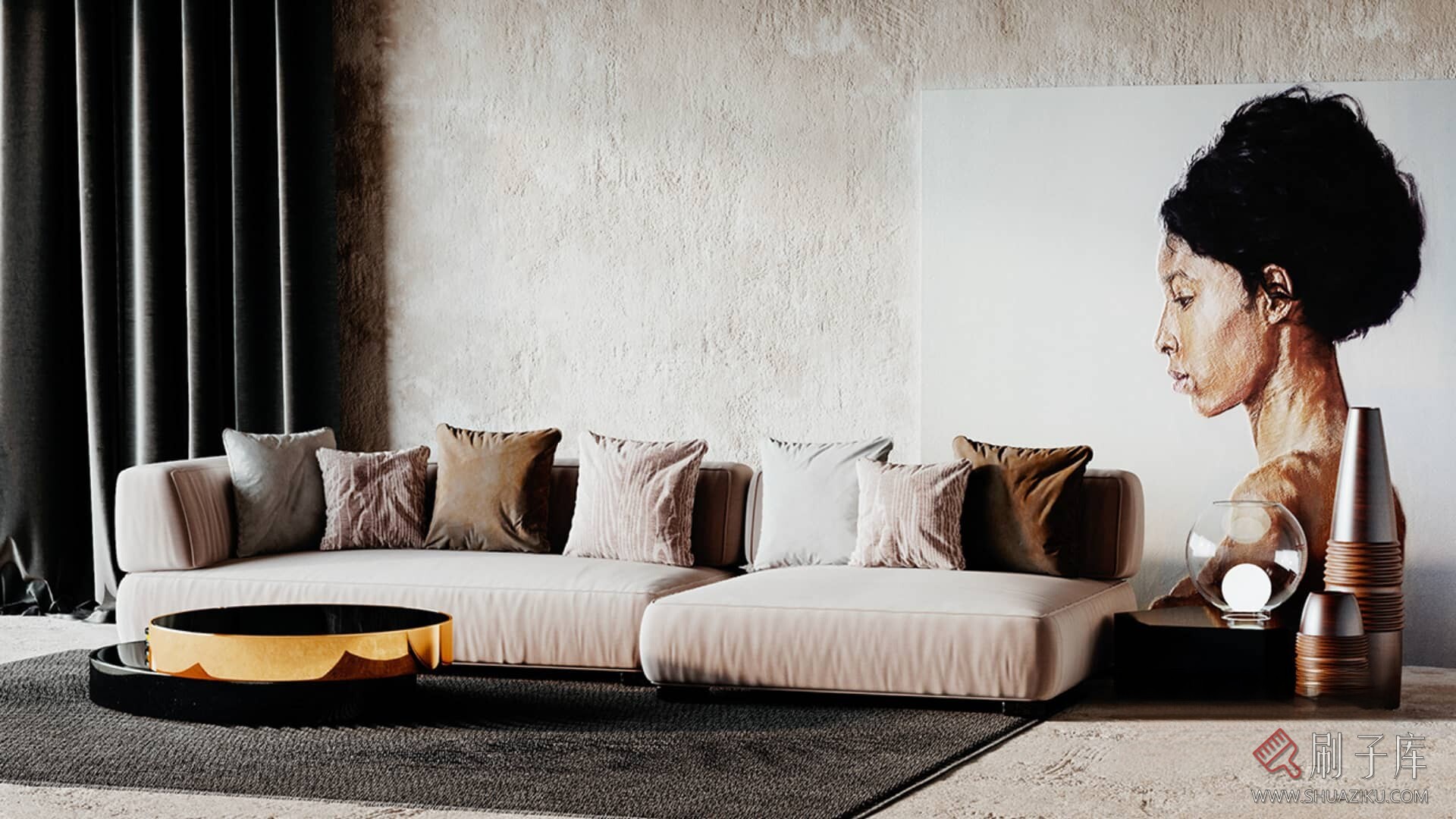 图片[17]-【高逼格客厅案例合集】客厅设计参考图 2200+张-刷子库