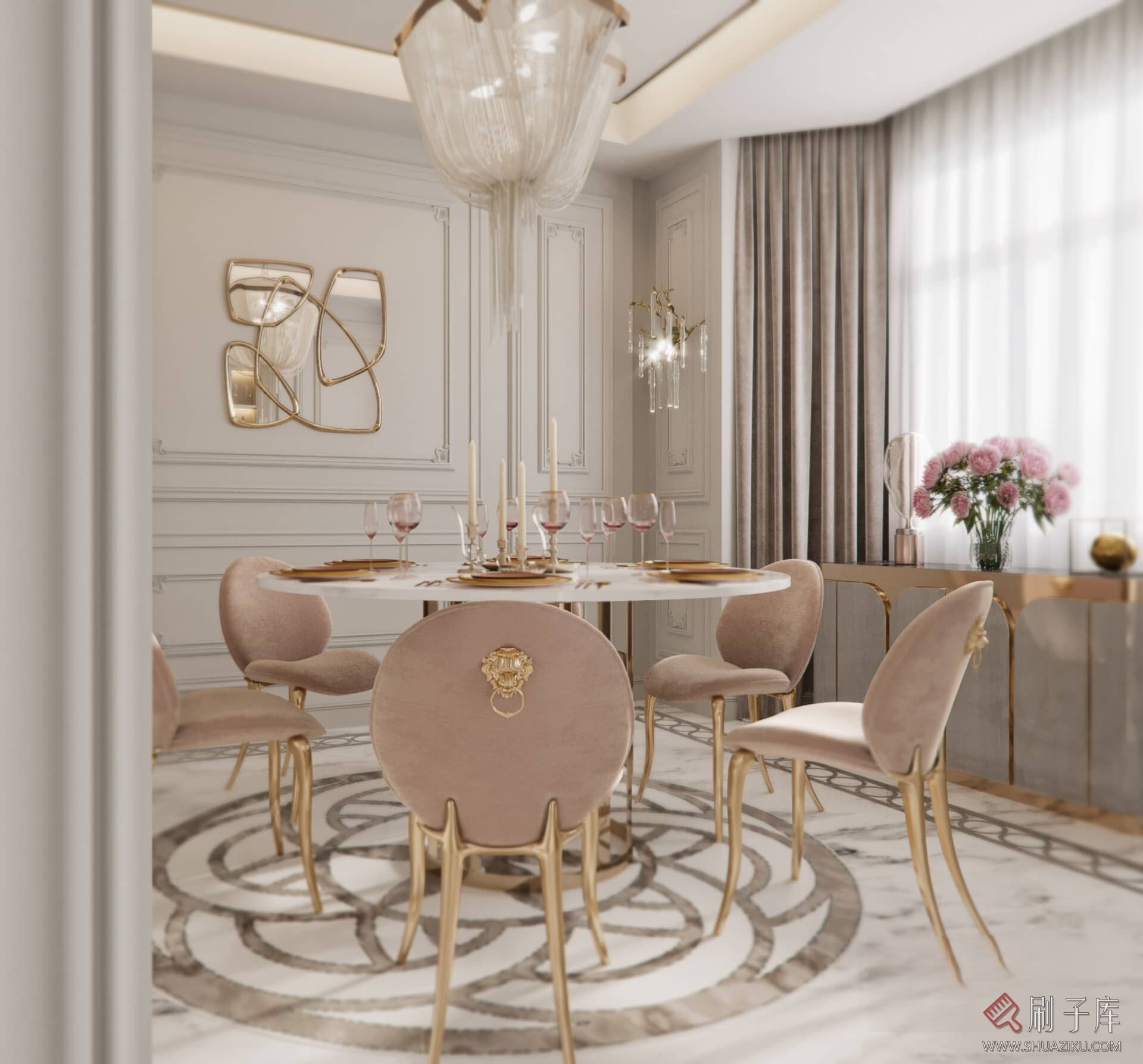 图片[3]-法式实景效果图参考 33套-刷子库