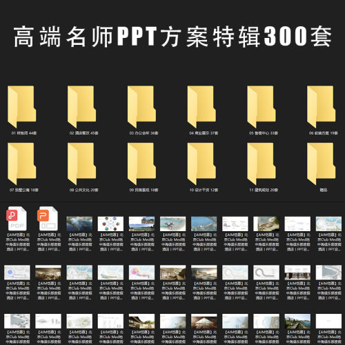 高端名师PPT方案特辑300套-刷子库