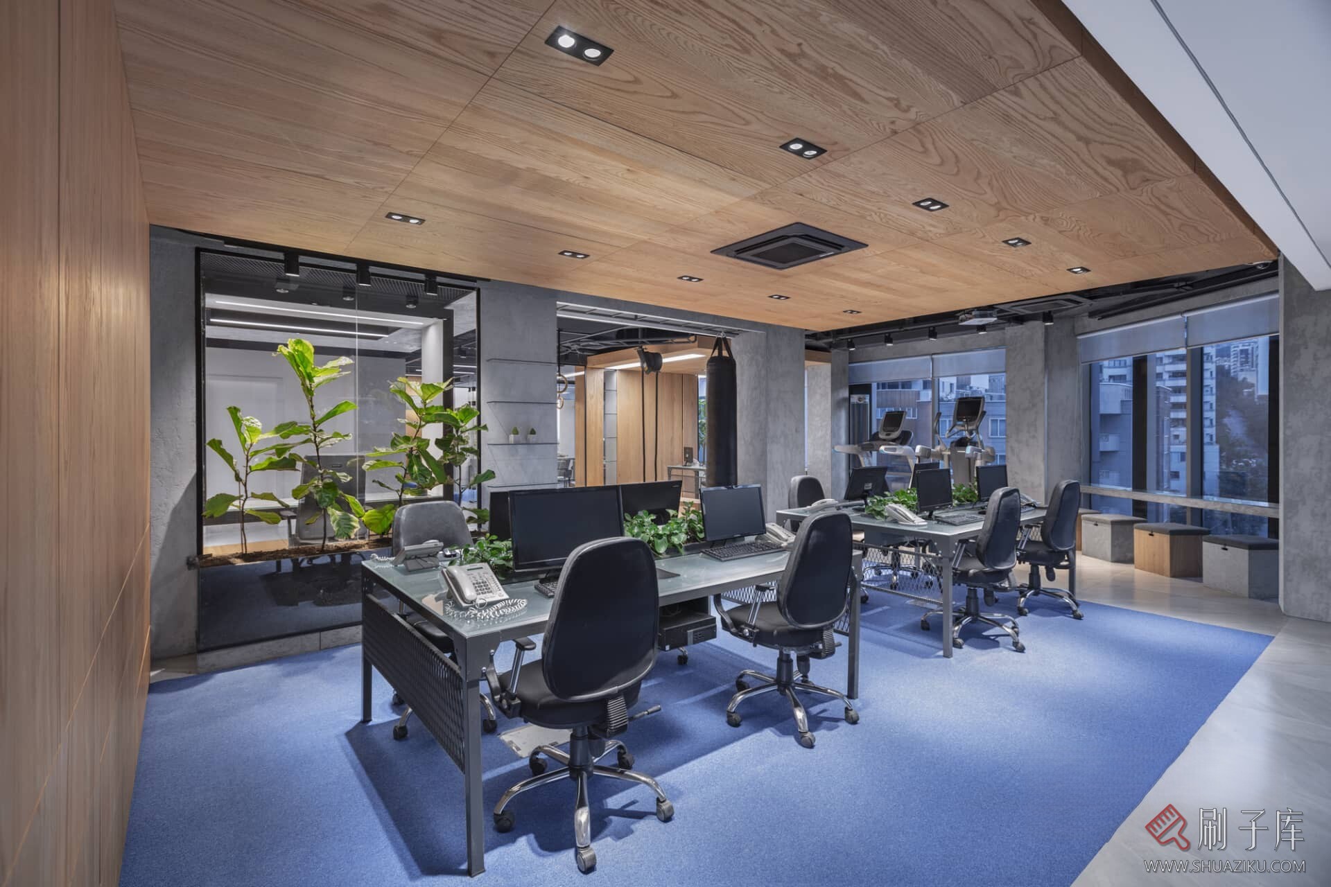 图片[4]-室内设计师资料库 国外工装篇 健身房(71)套-刷子库