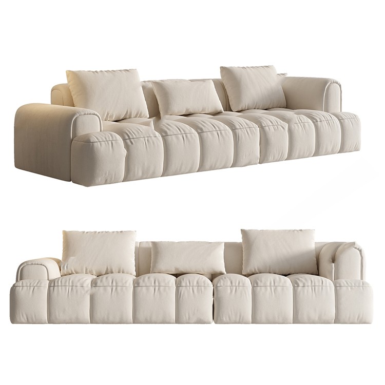 图片[3]-沙发组合单人多人现代北欧新中式风格3D模型家装室内单体3Dmax素-刷子库