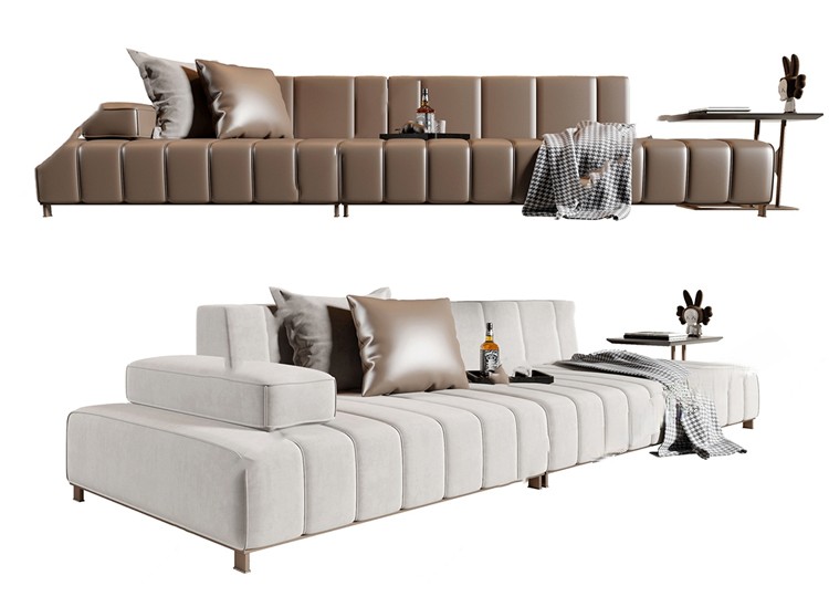 图片[6]-沙发组合单人多人现代北欧新中式风格3D模型家装室内单体3Dmax素-刷子库