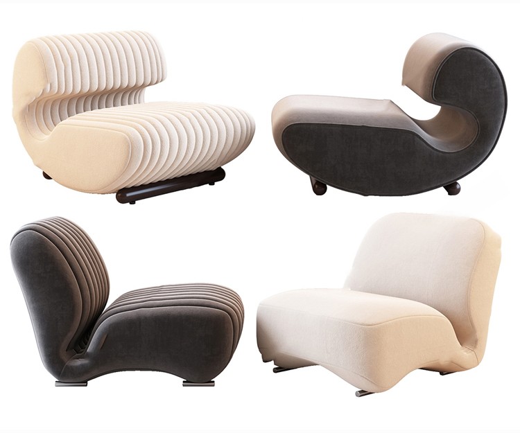 图片[10]-沙发组合单人多人现代北欧新中式风格3D模型家装室内单体3Dmax素-刷子库