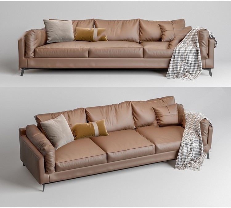 图片[8]-沙发组合单人多人现代北欧新中式风格3D模型家装室内单体3Dmax素-刷子库