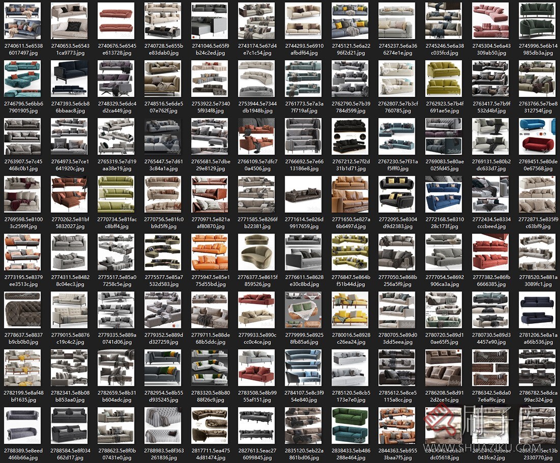 图片[5]-3dsky模型沙发858个-刷子库