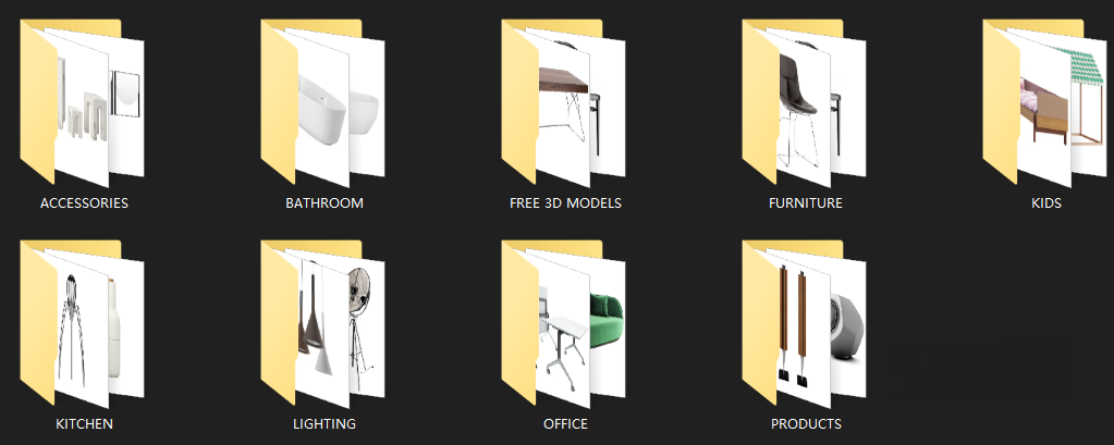 图片[1]-单体3D模1910组模型含贴图-刷子库