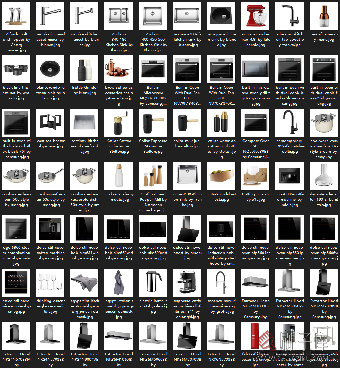 图片[9]-单体3D模1910组模型含贴图-刷子库