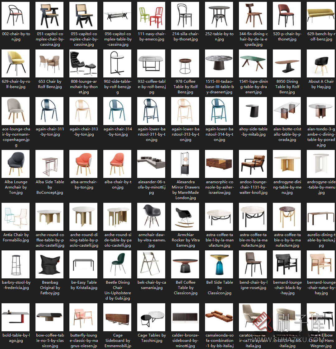 图片[12]-单体3D模1910组模型含贴图-刷子库
