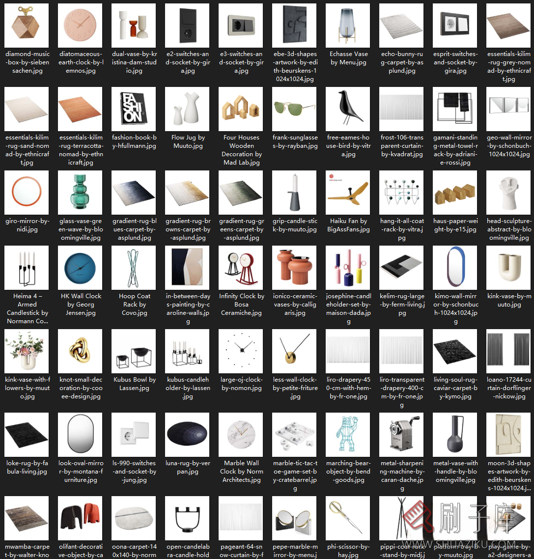 图片[14]-单体3D模1910组模型含贴图-刷子库