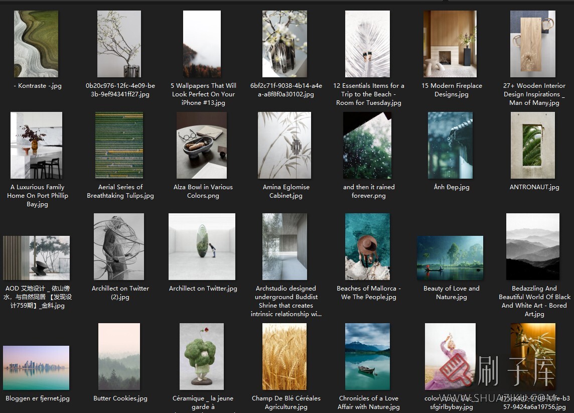 图片[23]-设计师必备灵感氛围图+色彩搭配图 25000张高清大图-刷子库