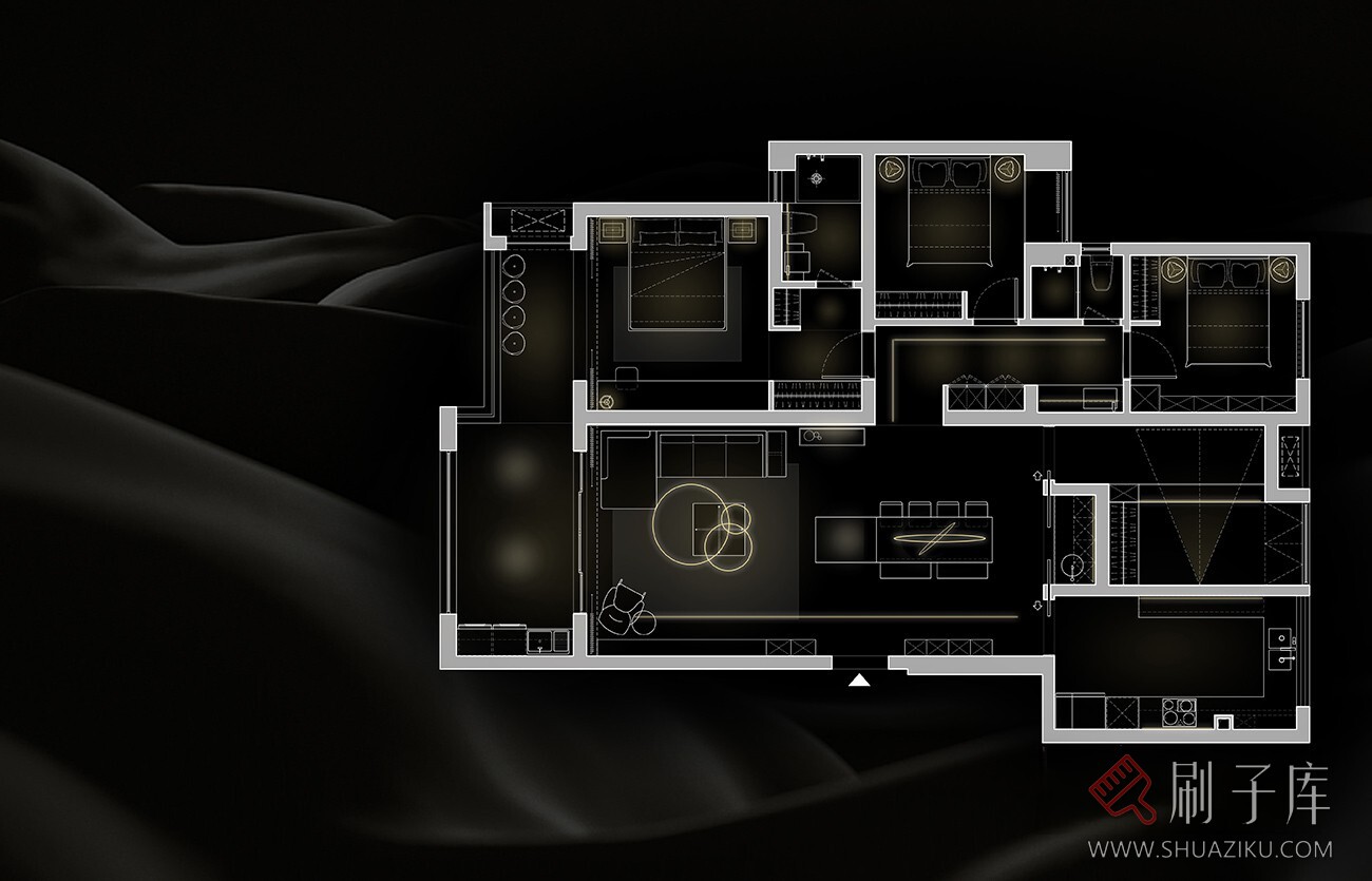 图片[11]-《 15种不同风格彩色平面图-PSD源文件 》-刷子库