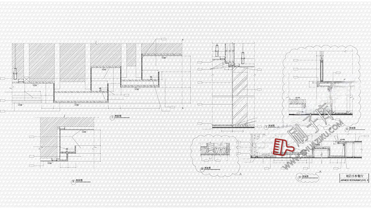 图片[5]-酒店空间CAD节点大样图立面图库工装室内施工工艺深化图纸施工图-刷子库