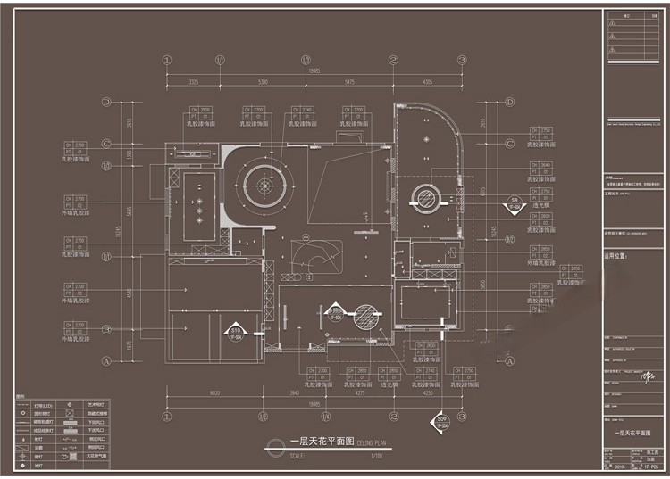 图片[27]-别墅室内家装装修设计方案CAD施工图效果图平面图立面图素材图纸-刷子库