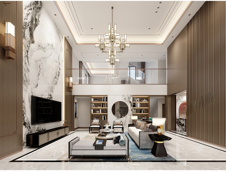 图片[33]-别墅室内家装装修设计方案CAD施工图效果图平面图立面图素材图纸-刷子库