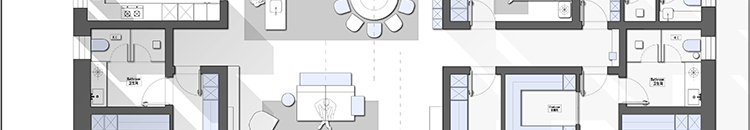 图片[77]-最新室内户型平面方案合辑！！（含彩平源文件）-刷子库