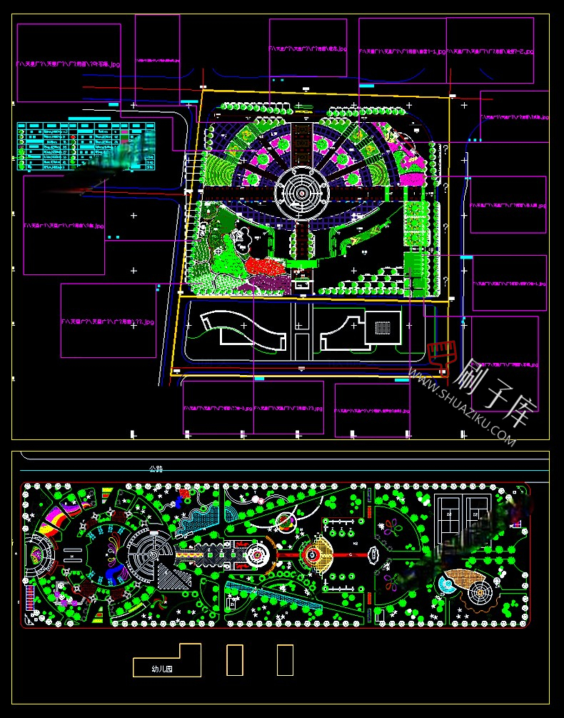图片[7]-河道湿地公园广场现代社区园林景观规划平面设计方案CAD施工图纸-刷子库