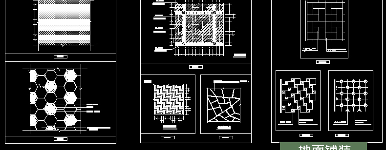 图片[27]-园林景观设计CAD植物图块人物平面立面铺装拼花施工图库图例素材-刷子库