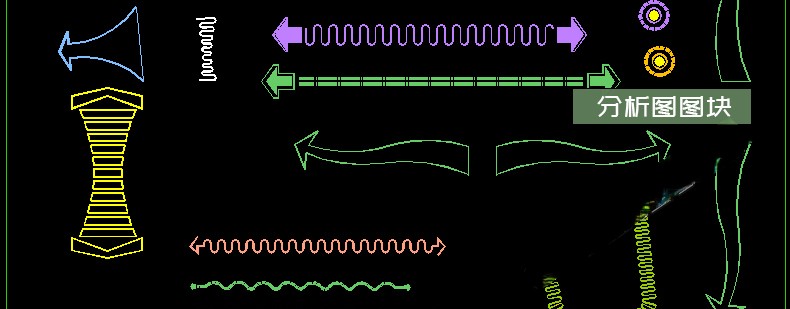 图片[40]-园林景观设计CAD植物图块人物平面立面铺装拼花施工图库图例素材-刷子库