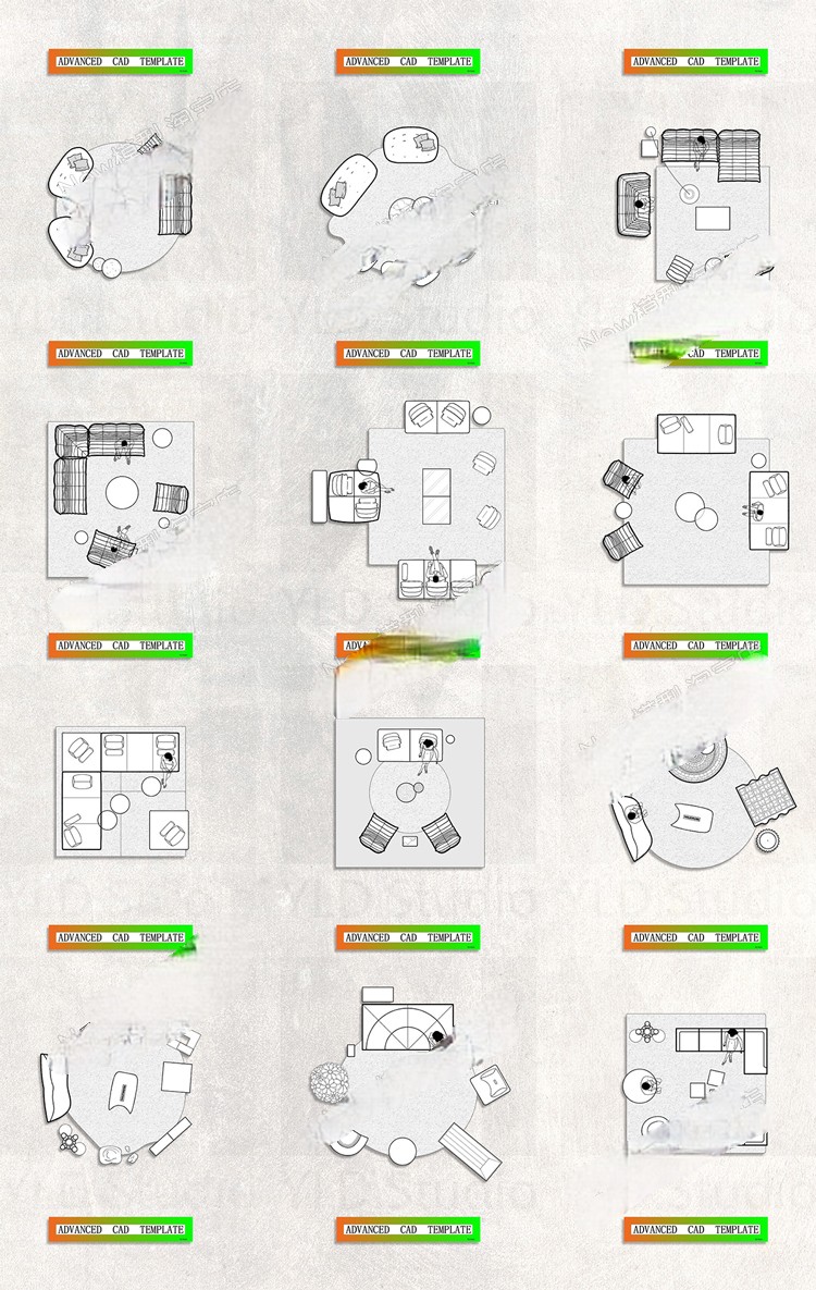 图片[21]-网红家具cad图库集合版本-刷子库