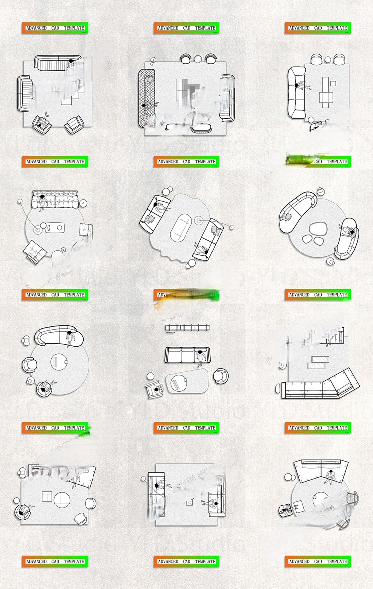 图片[24]-网红家具cad图库集合版本-刷子库