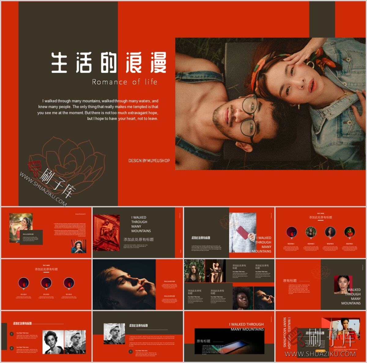 图片[18]-复古撞色系高级感PPT合集（68套）-刷子库