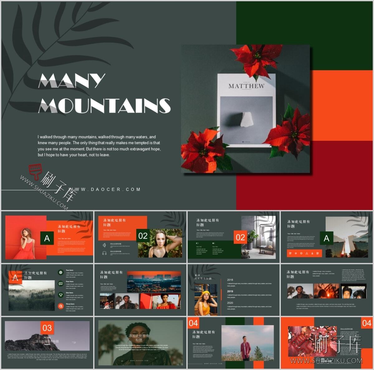 图片[24]-复古撞色系高级感PPT合集（68套）-刷子库