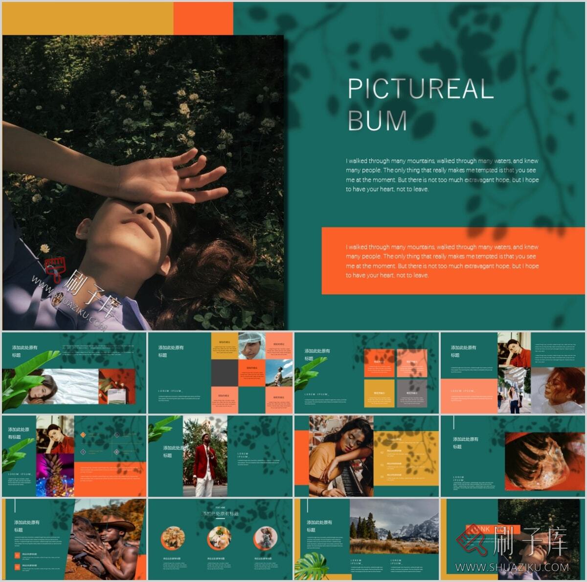 图片[49]-复古撞色系高级感PPT合集（68套）-刷子库