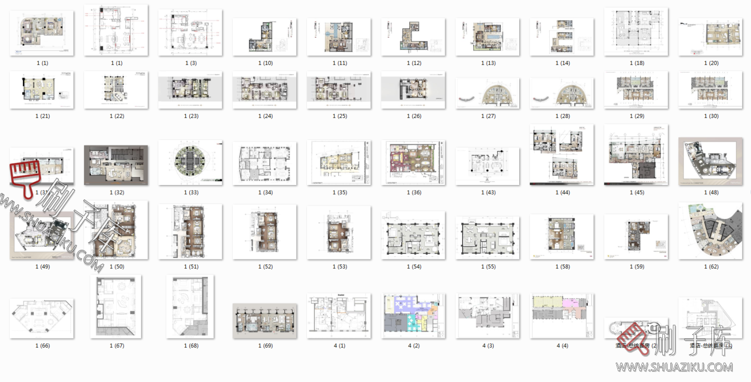 图片[22]-九大类商业空间平立面布置方案合集-刷子库