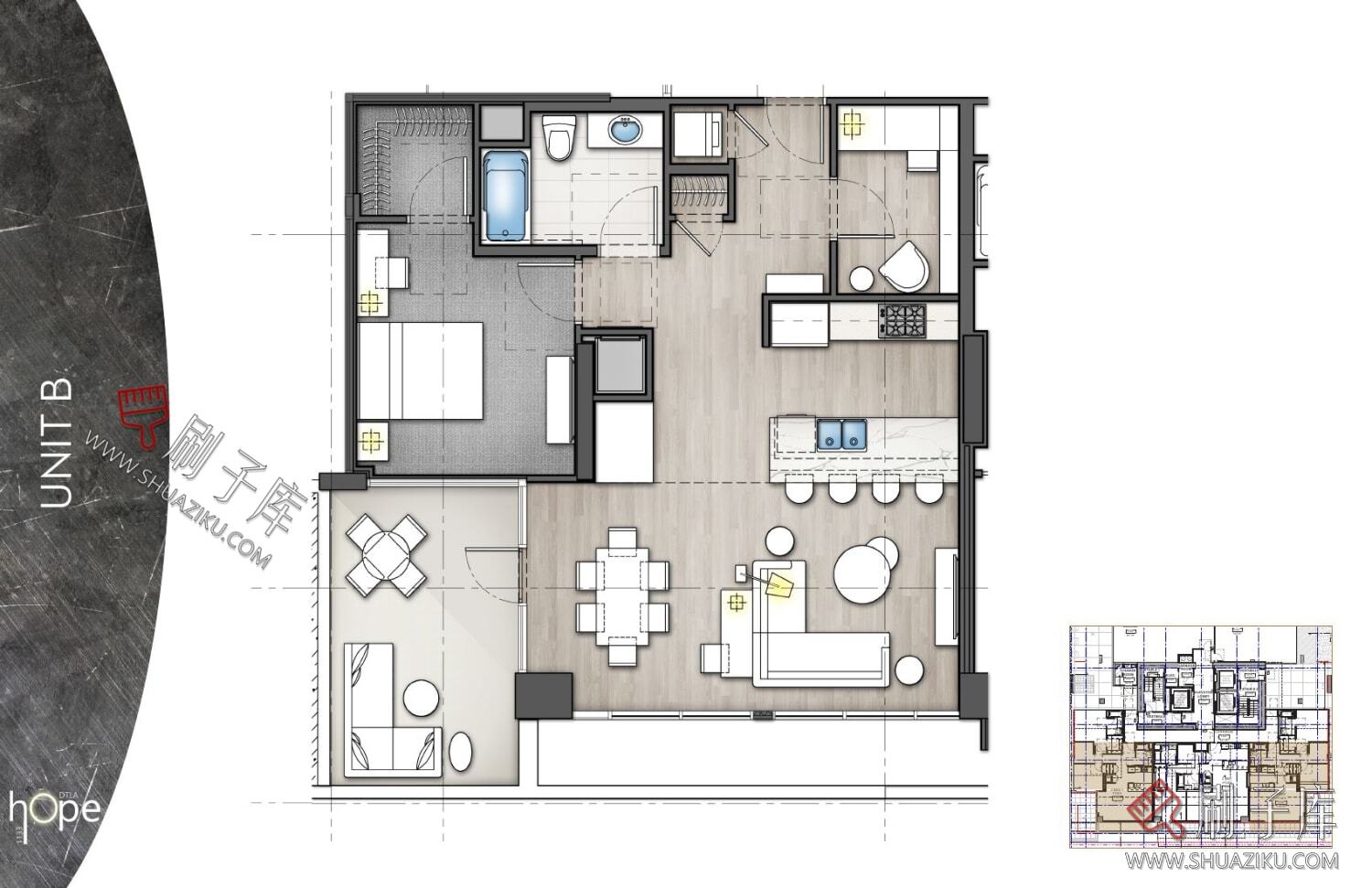 图片[7]-私宅-公寓-一至四居室空间平面图合集（945张）-刷子库