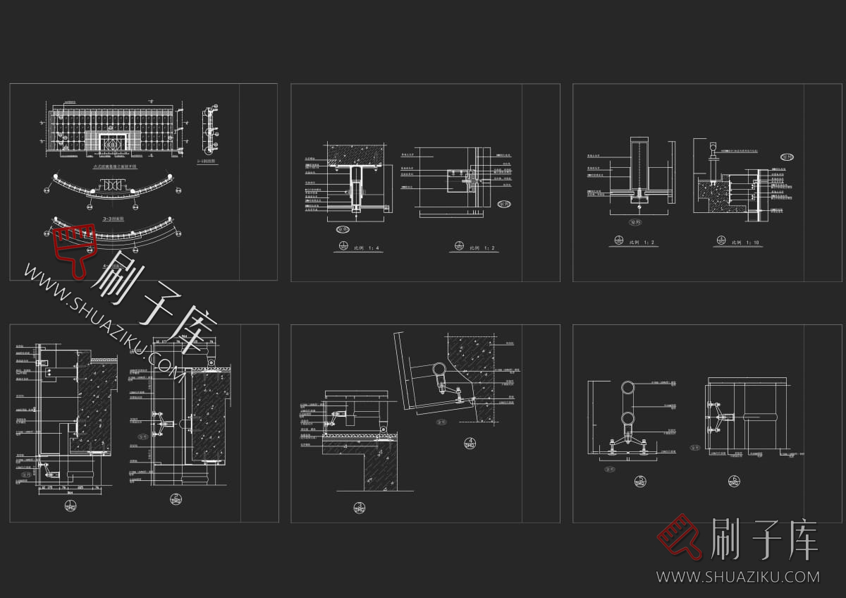 图片[9]-22种大样分类全覆盖CAD收口节点图库（家装+工装）-刷子库