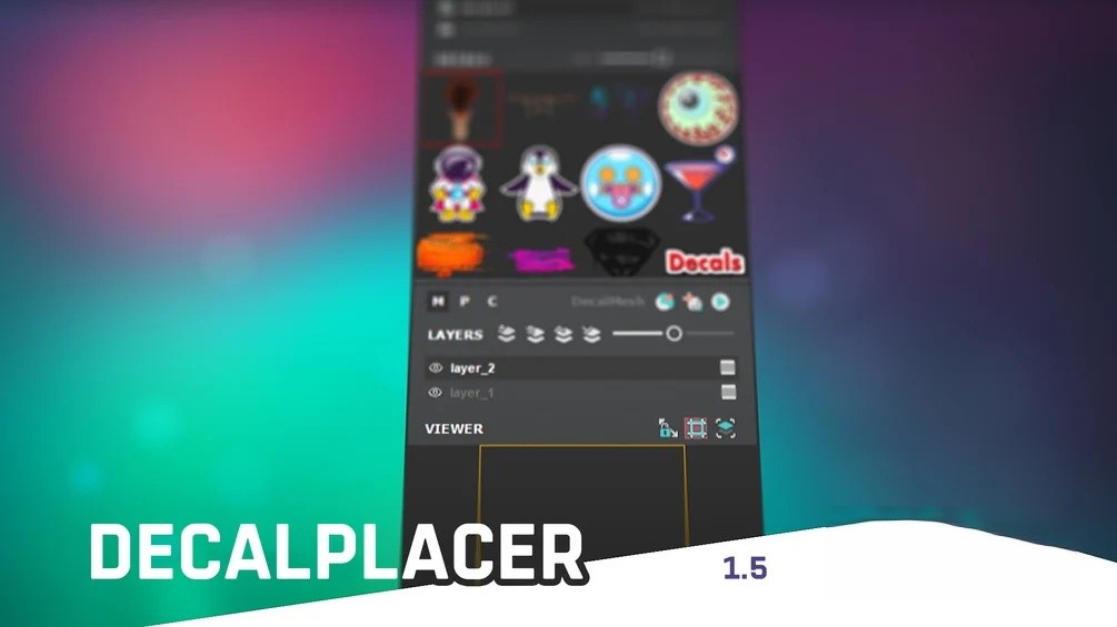 图片[2]-DecalPlacer 1.5 贴图摆放-刷子库