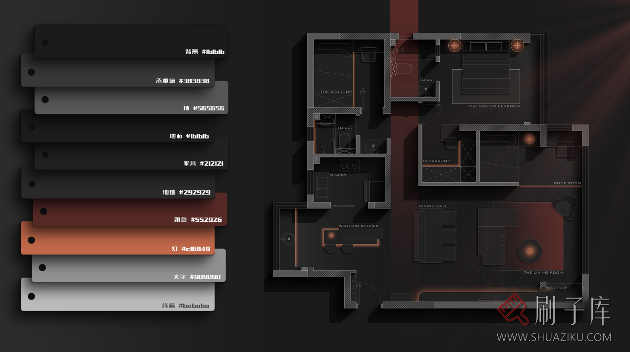 图片[3]-PS彩平图（材质+笔刷预设）工具-刷子库