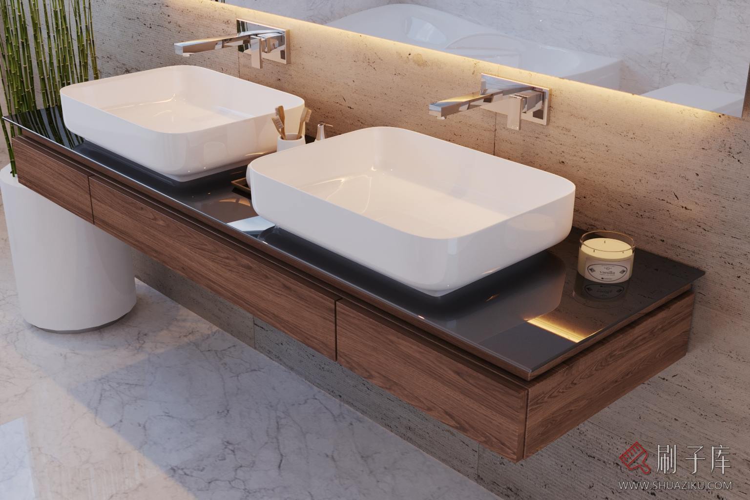 图片[3]-38个3dmax/Corona场景模型-刷子库