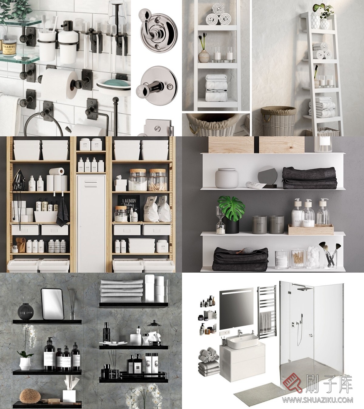 图片[3]-3dmax浴室装饰摆件模型25个-刷子库