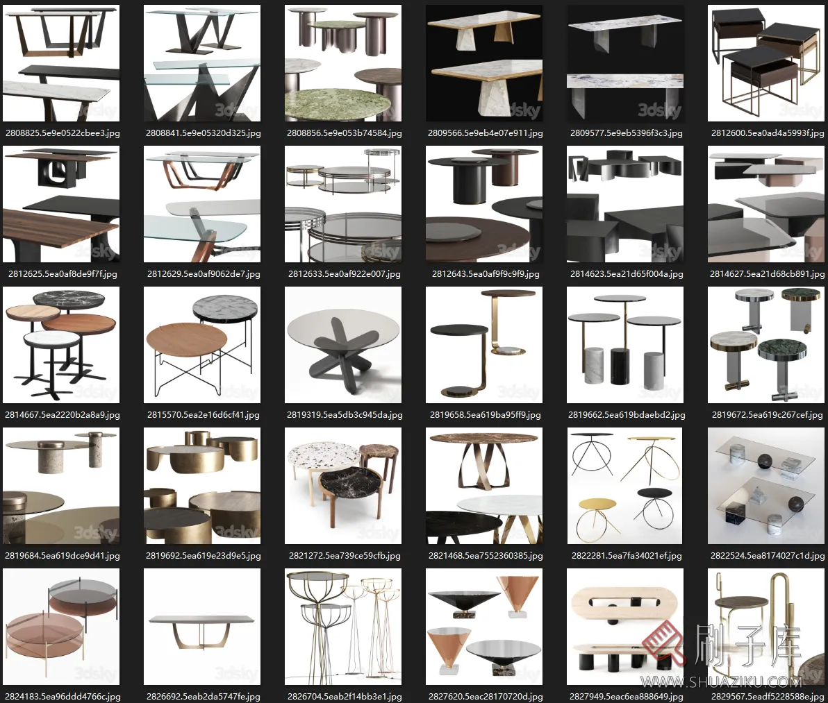 图片[7]-3dsky茶几 边几高质量模型600个-刷子库