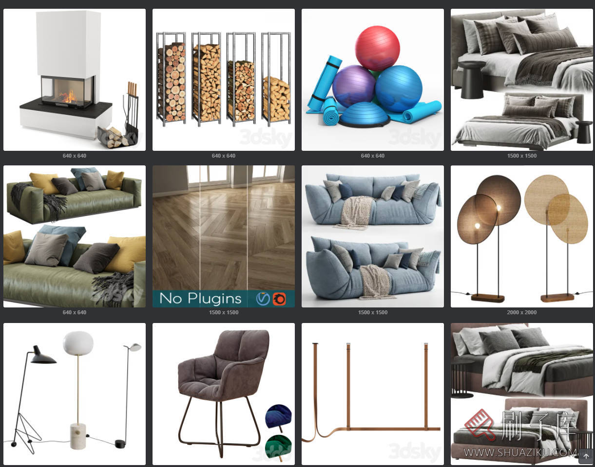 图片[13]-3DDD/3DSKY PRO 模型 – 最新模型-刷子库