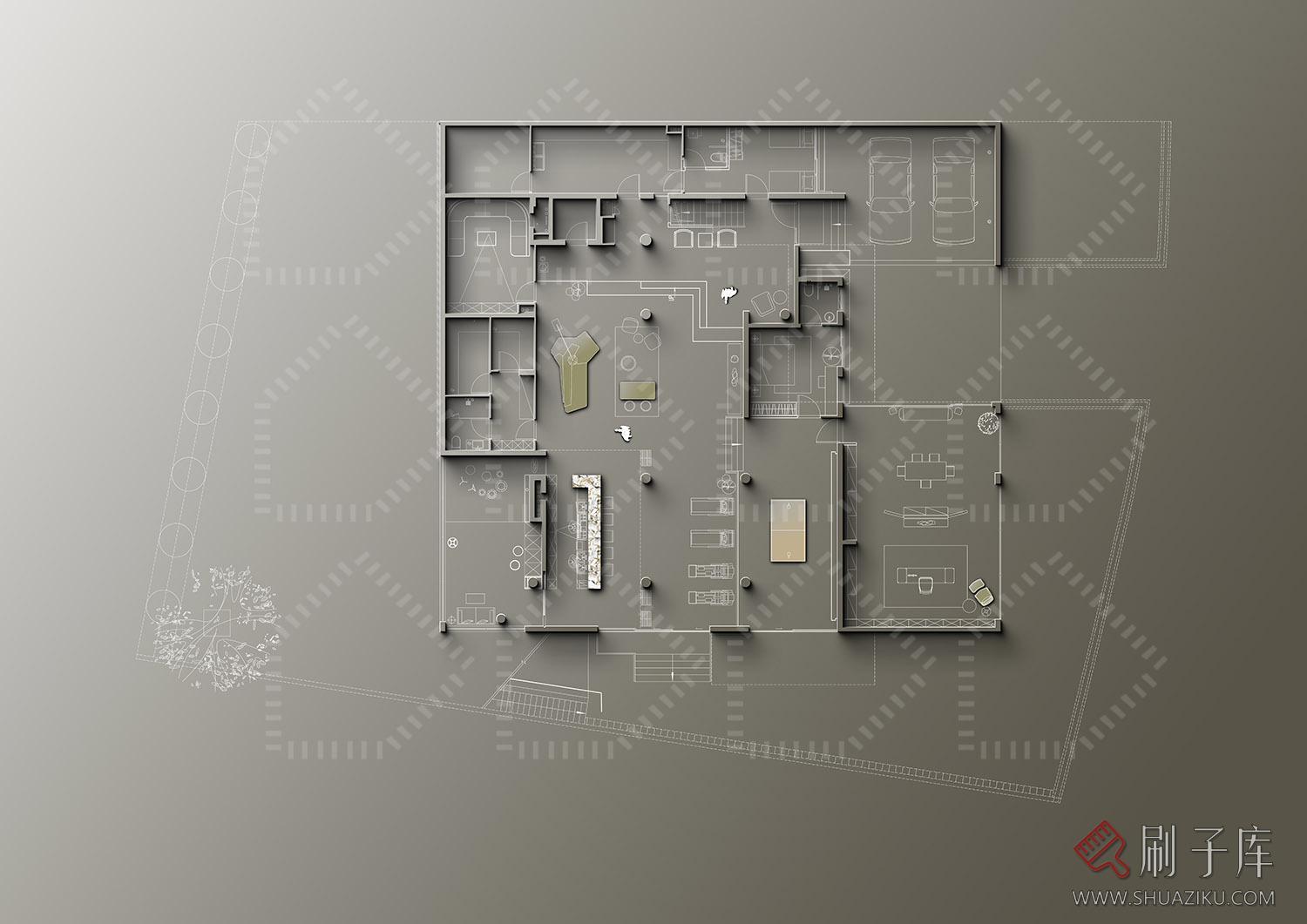 1.84G/1套海景别墅光影平面图PSD源文件+原版插件-3 1.84G/1套海景别墅光影平面图PSD源文件+原版插件-3
