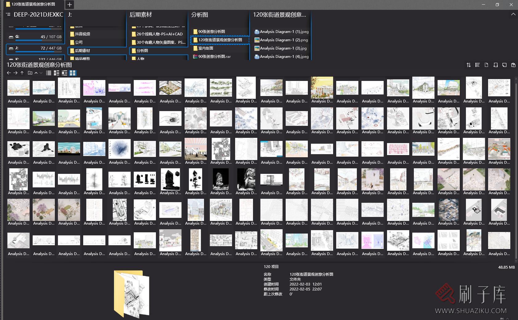 【设计师必备】120张街道景观创意分析图-1