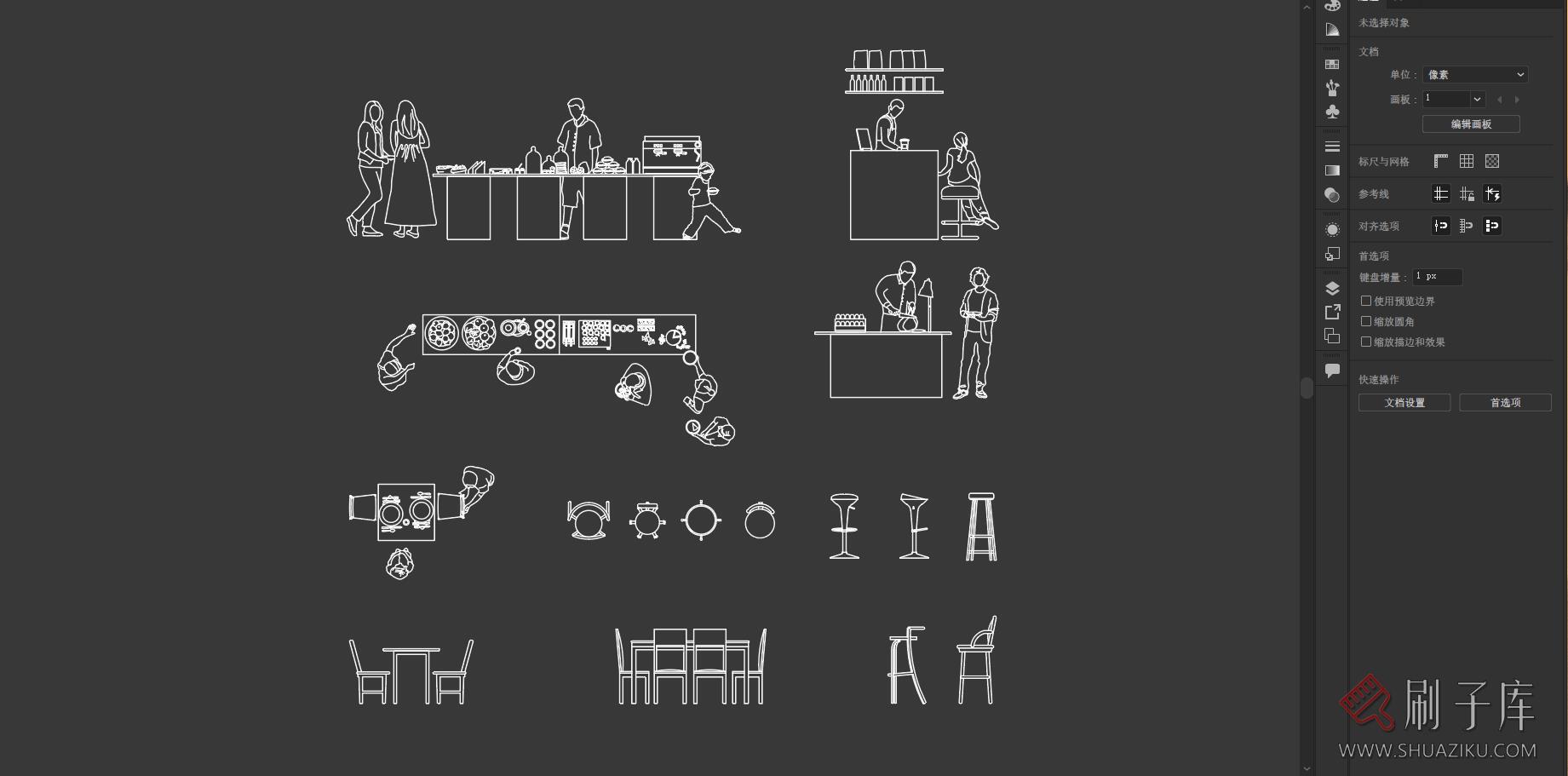 12组家庭餐桌、吧台CAD图块,AI+CAD+PNG-1 12组家庭餐桌、吧台CAD图块,AI+CAD+PNG-1