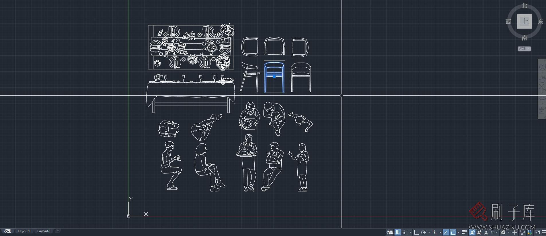 1组矢量+CAD家庭聚餐场景,AI+CAD+PNG-2 1组矢量+CAD家庭聚餐场景,AI+CAD+PNG-2