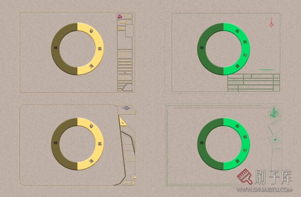 图片[12]-国外创意CAD图框模板-刷子库